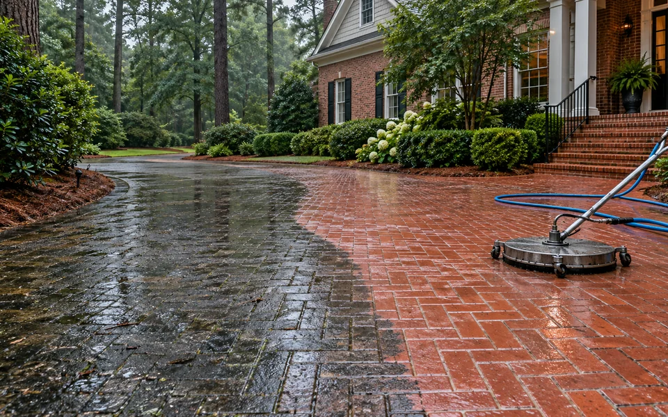 Pressure Washing available in the Durham service area