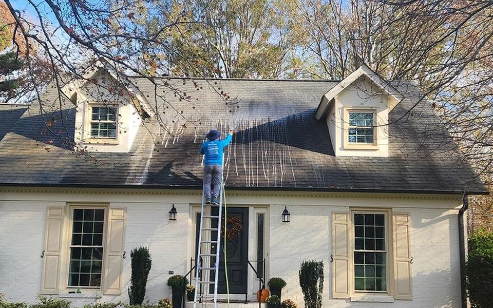 Roof Soft Washing available for Raleigh properties